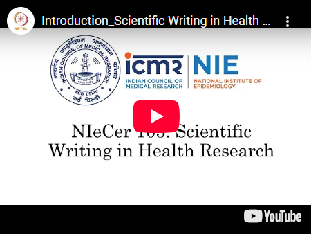NIeCer 102: Ethics Review of Health Research